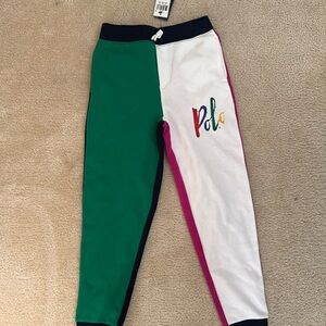 NWT girls polo sweat pants
